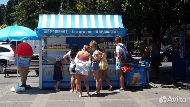 Требуется продавец мороженого