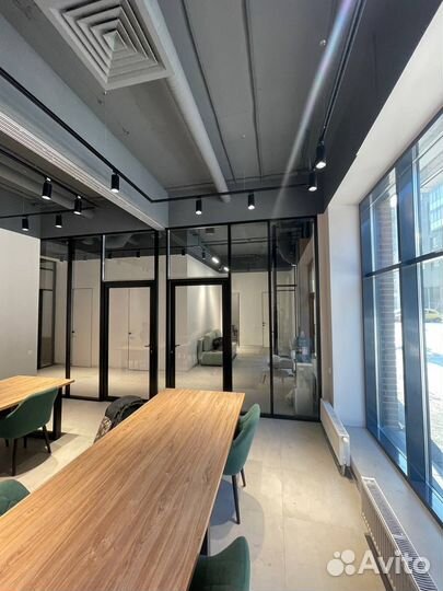 Стеклянные офисные перегородки