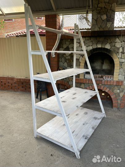 Полка деревянная