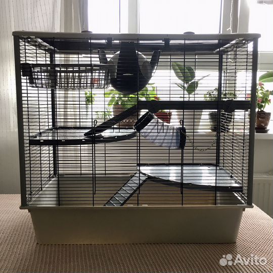 Клетка для крыс ferplast furat 78x48x70