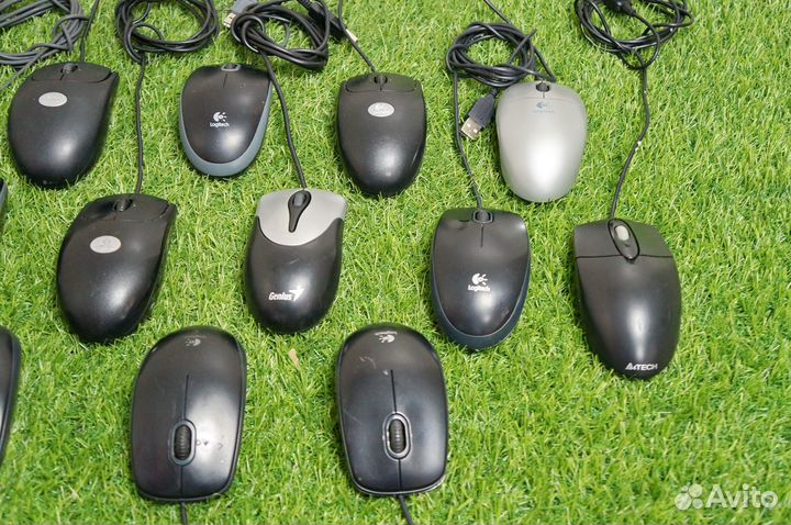 Мышь оптическая USB (в ассортименте) (1 штука)