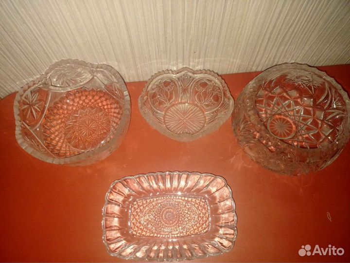 Хрустальные салатники