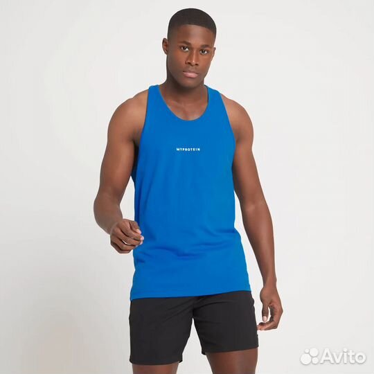 Майка-стрингер Myprotein Originals - True Blue