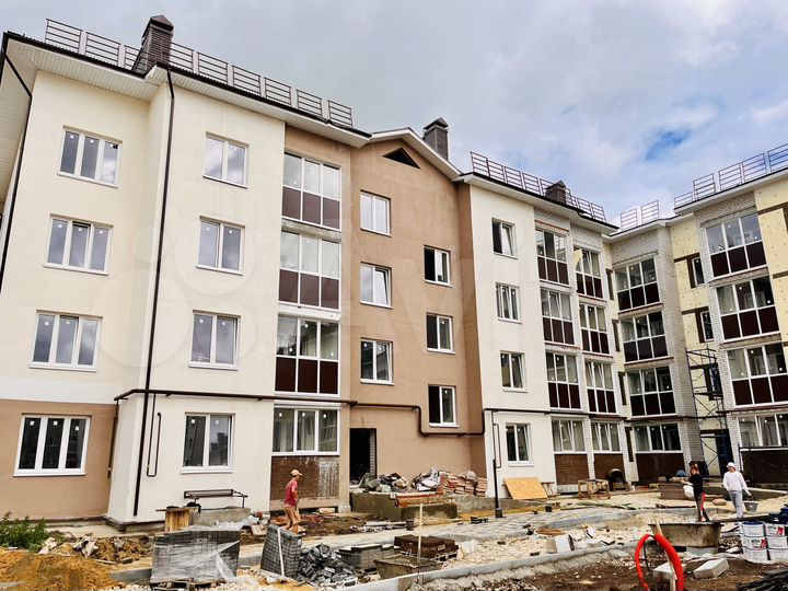 1-к. квартира, 35,7 м², 1/4 эт.