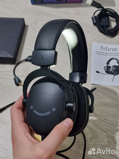 Наушники игровые Fifine H9 игровые новые