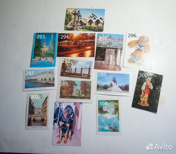 Редкие Открытки СССР, с шедеврами мирового ис-ва