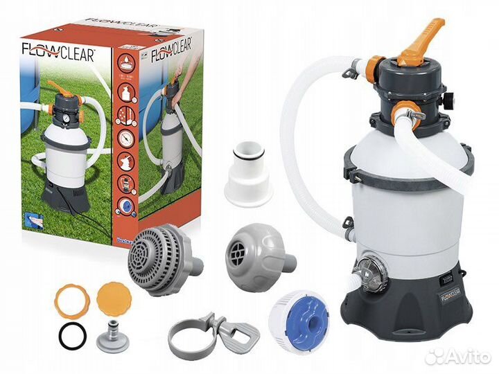 Фильтр насос песочны Bestway 58515 3028л/ч