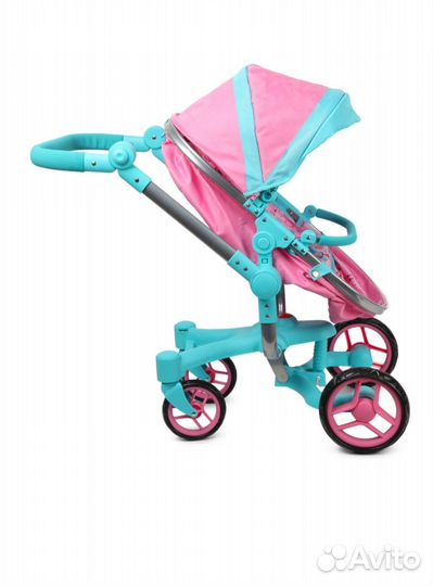 Коляска для кукол demi star 2 в 1