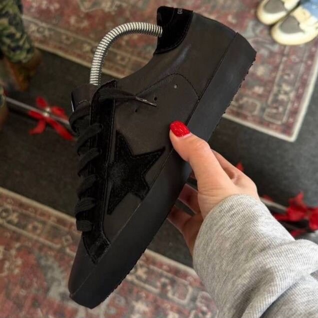 Кеды Golden Goose superstar ggdb black
