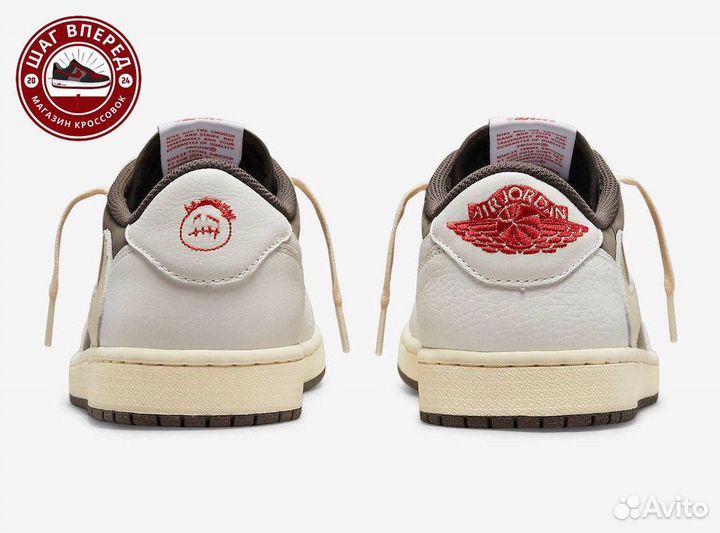 Кроссовки Travis Scott x Air Jordan 1 Low OG Rever