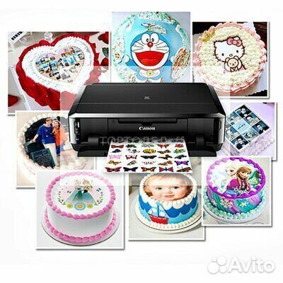 Пищевая печать на сахарной и вафельной бумаге