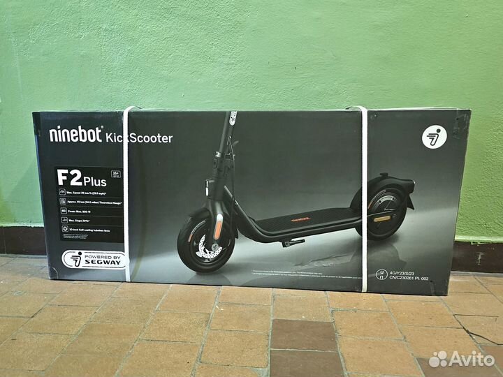 Ninebot by segway kickscooter f2 plus