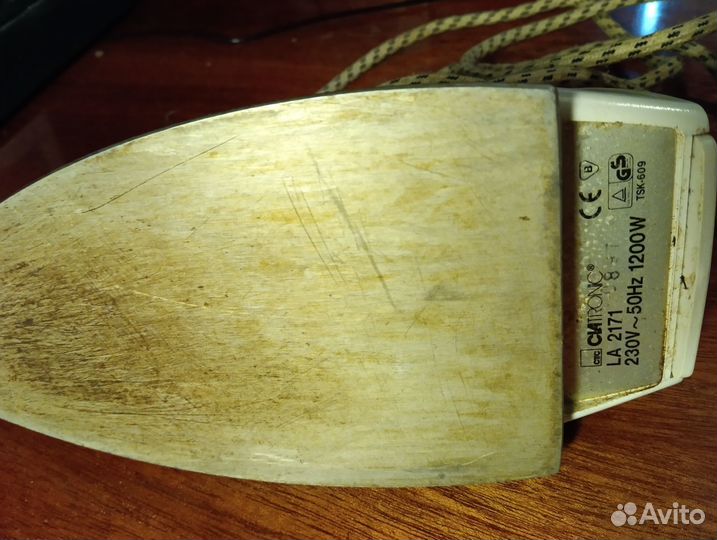 Утюг электрический СССР, с подставкой