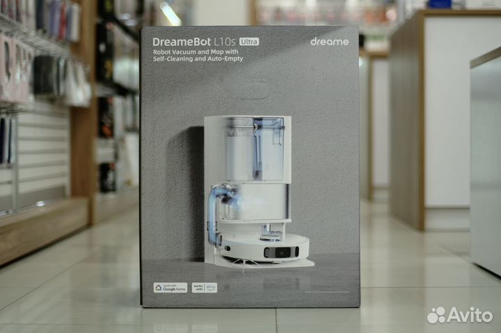 Робот-пылесос Dreame Bot L10S Ultra Белый (EU)