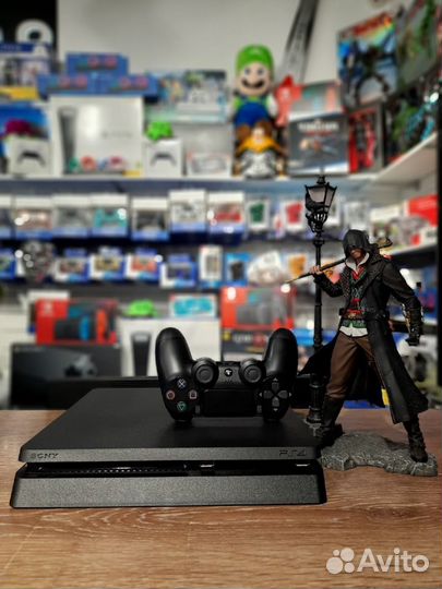 Sony PS4 Slim 1TB + 30 игр в комплекте