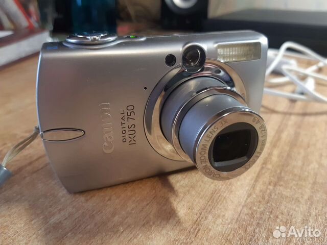 Компактный фотоаппарат canon ixus 750 рабочий