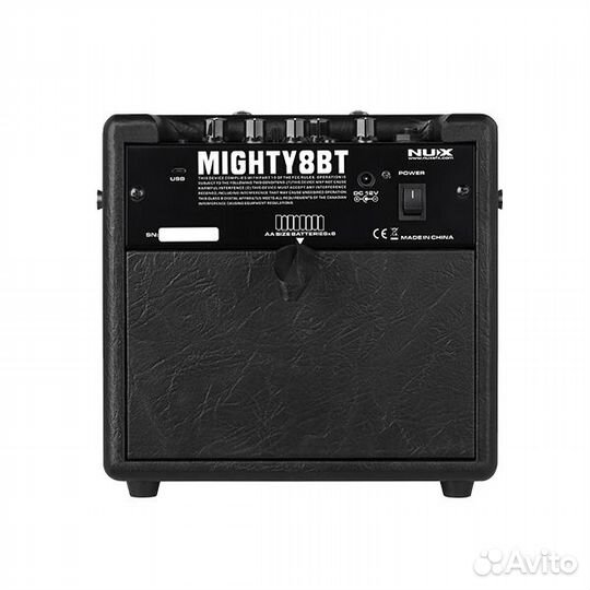Цифровой комбоусилитель, 8Вт Nux Mighty-8BT