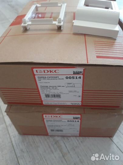Рамка-суппорт 00514 под 2 модуля DKC
