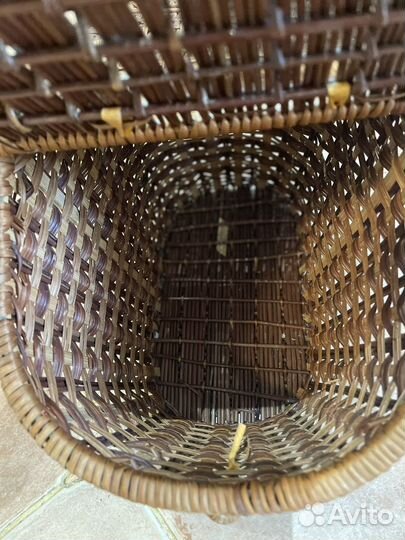 Корзина плетеная для пикника/хранения/фотосессий