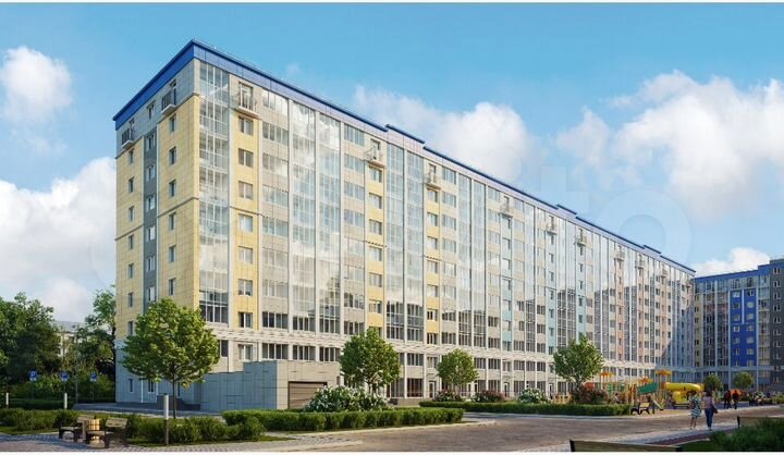 2-к. квартира, 59,5 м², 7/10 эт.