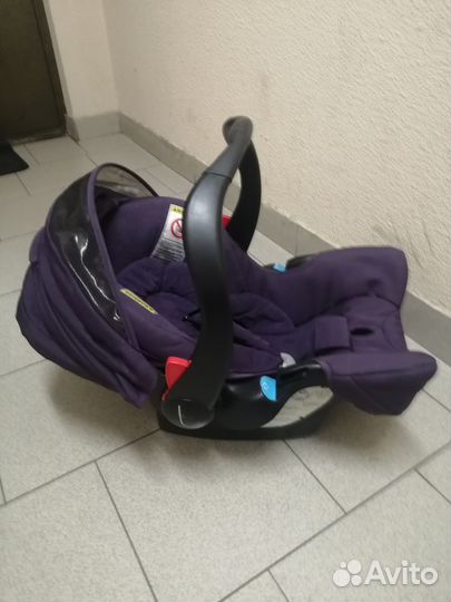 Коляска Teutonia Mistral S(2в1) +автокресло izofix
