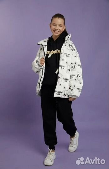 Куртка на девочку Oversize