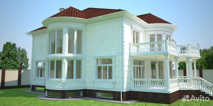 Элементы фасадного декора. Русты