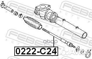 Тяга рулевая nissan avenir W11 1998-2005, pulsa