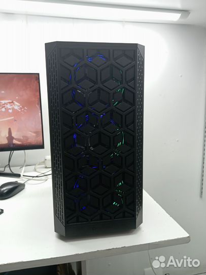 Игровой компьютер r5 5500/4060msi/РАССРОЧКА