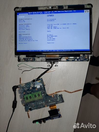 Запчасти ноутбука Panasonic CF-C2
