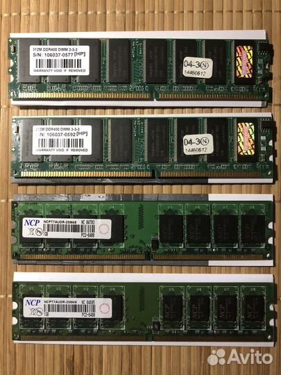 Оперативная память / 4 модуля