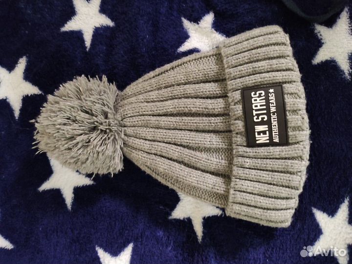 Шапка шлем, шапка бини, 50-52