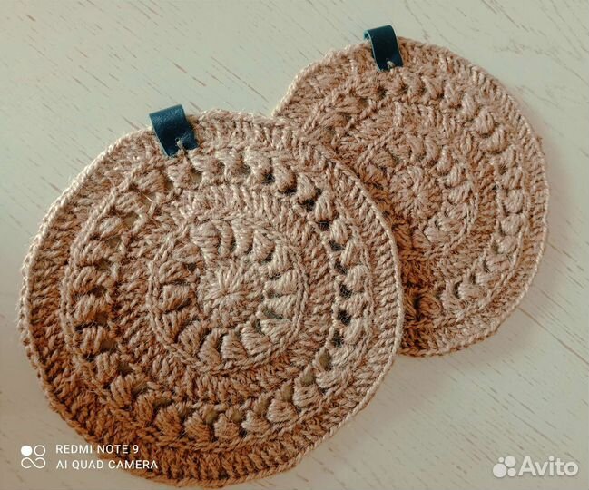 Салфетки сервировочные из джута