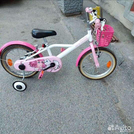 Детский велосипед для девочки B'Twin Docto Girl