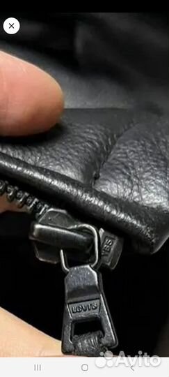 Куртка levis кожаная