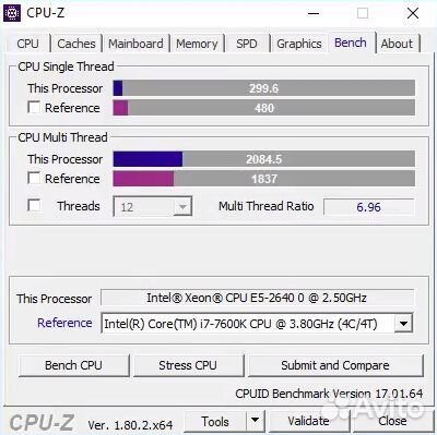 Процессор Intel Xeon E5-2640