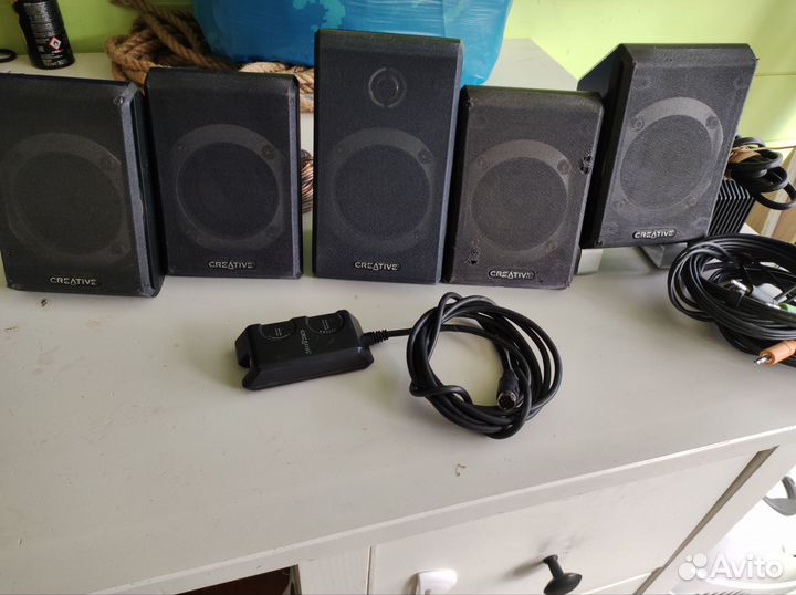 Creative inspire p5800 (акустика 5.1)