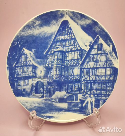 Рождественские тарелки Германия