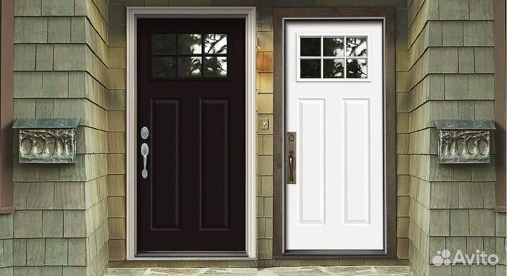 Дверь входная современная из дерева Север М35