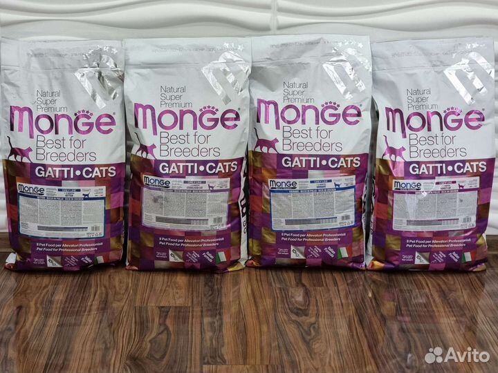 Monge Сухой корм для кошек и котят 10 кг