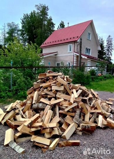 Дрова Береза с доставкой в Выборге