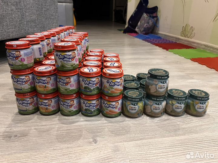 Овощное пюре агуша