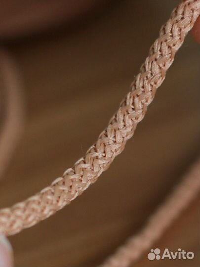 Шнур вязанный для макраме, бохо