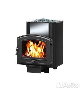 Печь банная чугунная