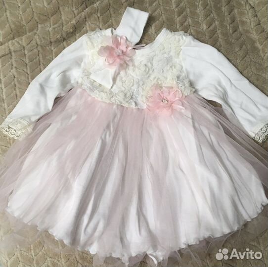 Платье для девочки 86