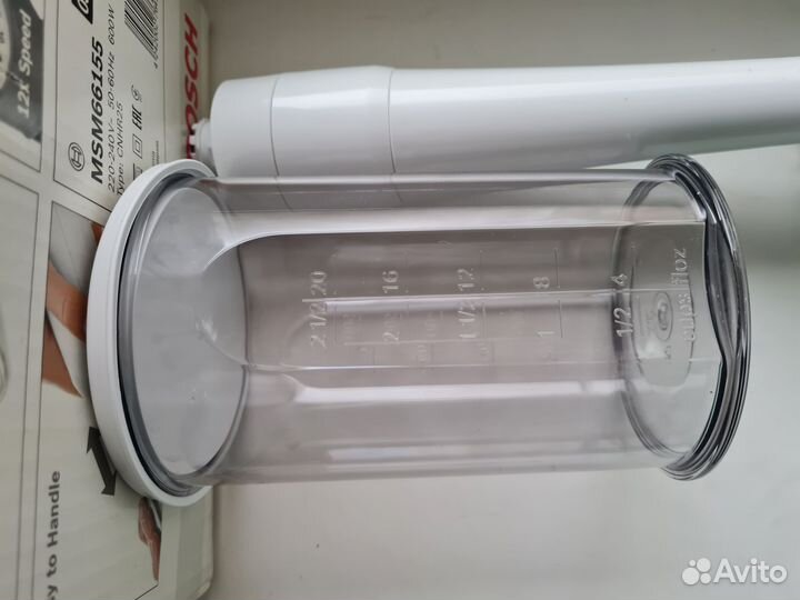 Чаша, мерный стакан, насадка-толкушка