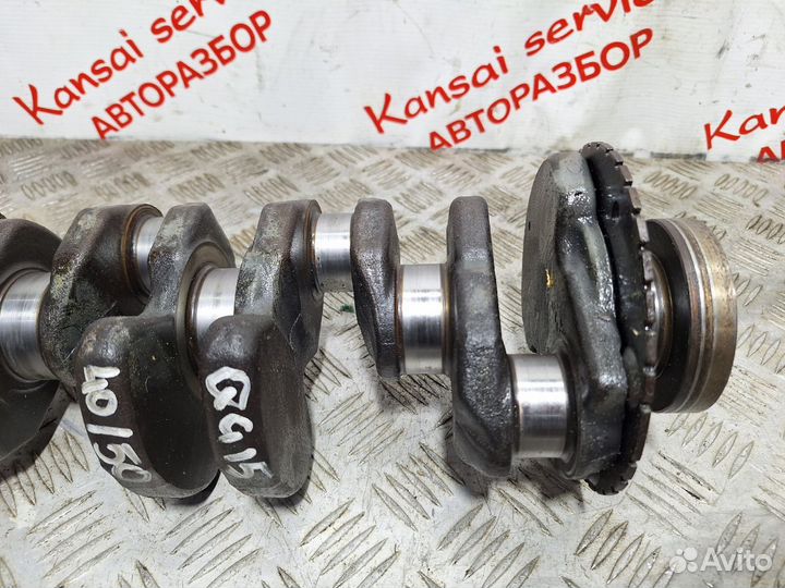 Коленвал QG15DE Nissan Bluebird Sylphy QG10