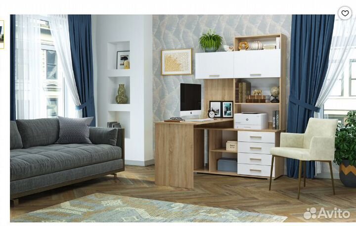 Компьютерный стол памир пкс-11 (левый)