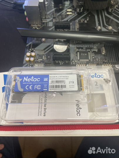 Ssd m2 SATA 2tb новый, проверен