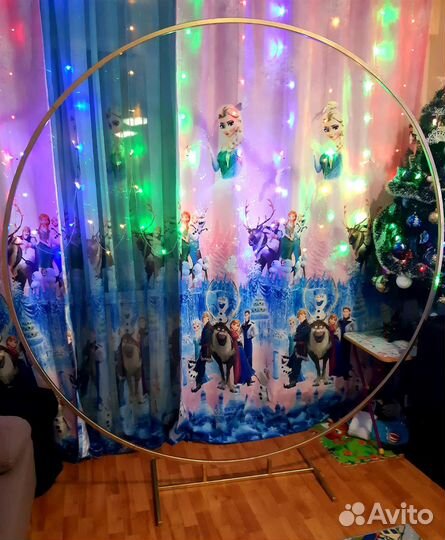 Круглый каркас фотозоны